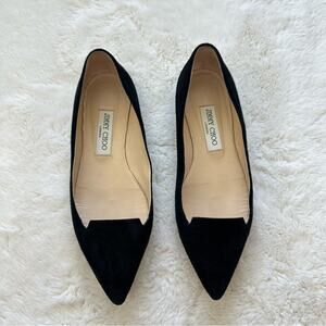 Jimmy Choo women suede shoes size 38 EU